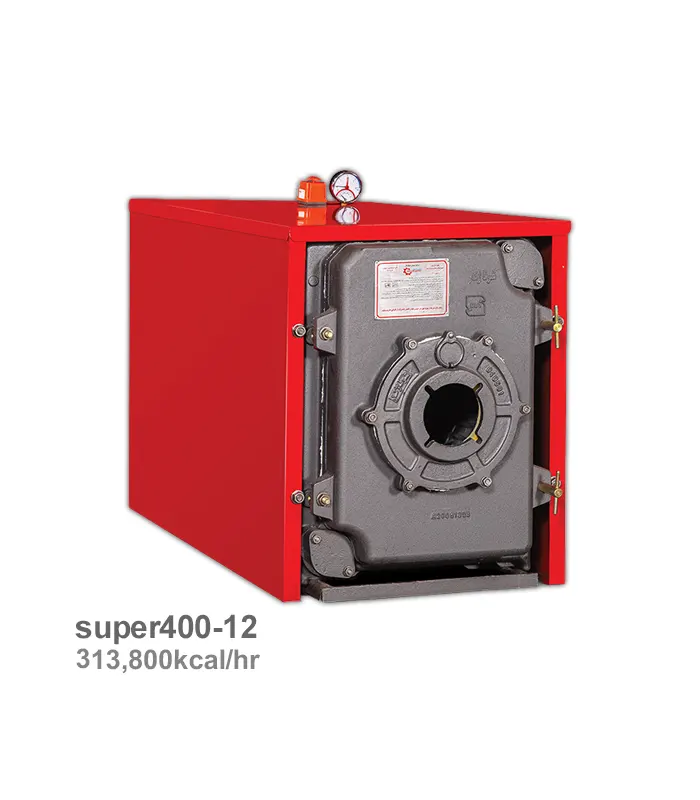 دیگ چدنی شوفاژکار مدل سوپر 400/ 12 پره
