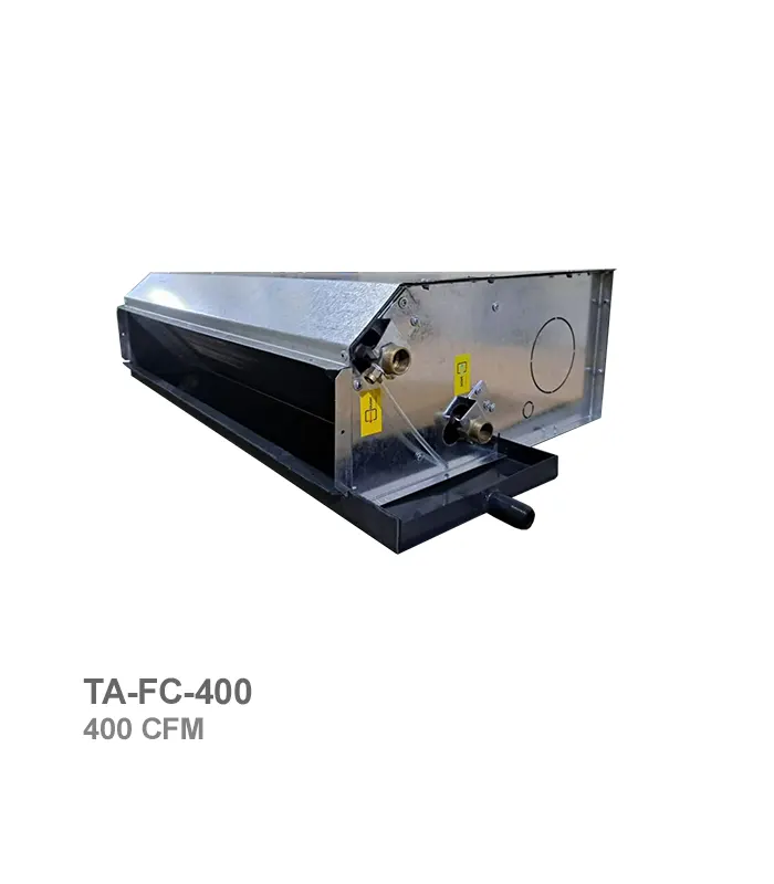 فن کویل سقفی تهویه آریا مدل 400CFM با ظرفیت 400