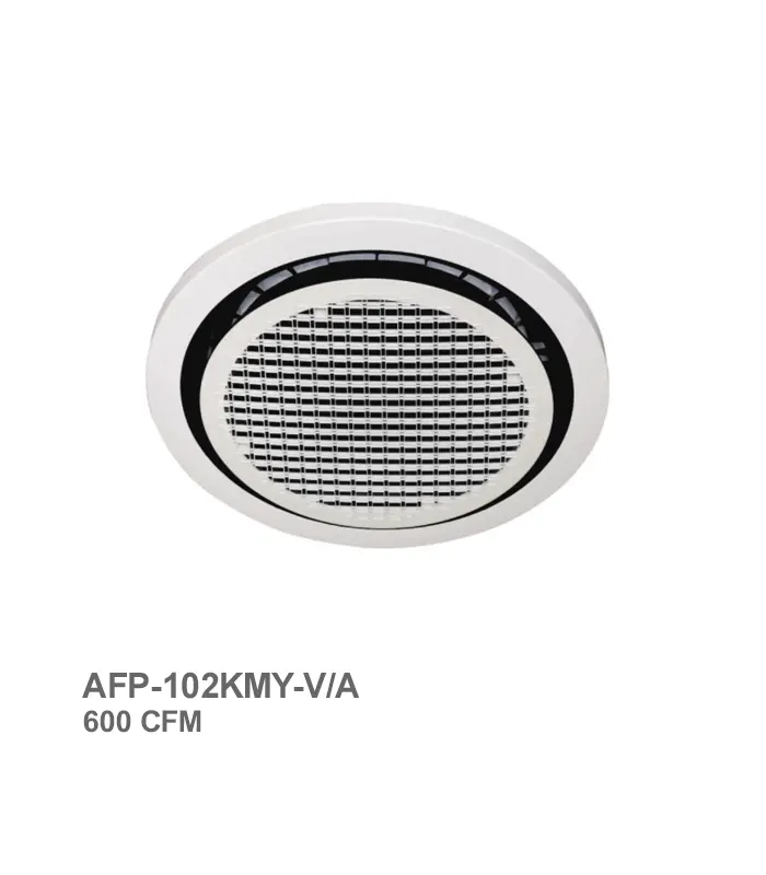 فن کویل کاستی مدور آرن مدل AFP-102KM4-V/A با ظرفیت 600CFM