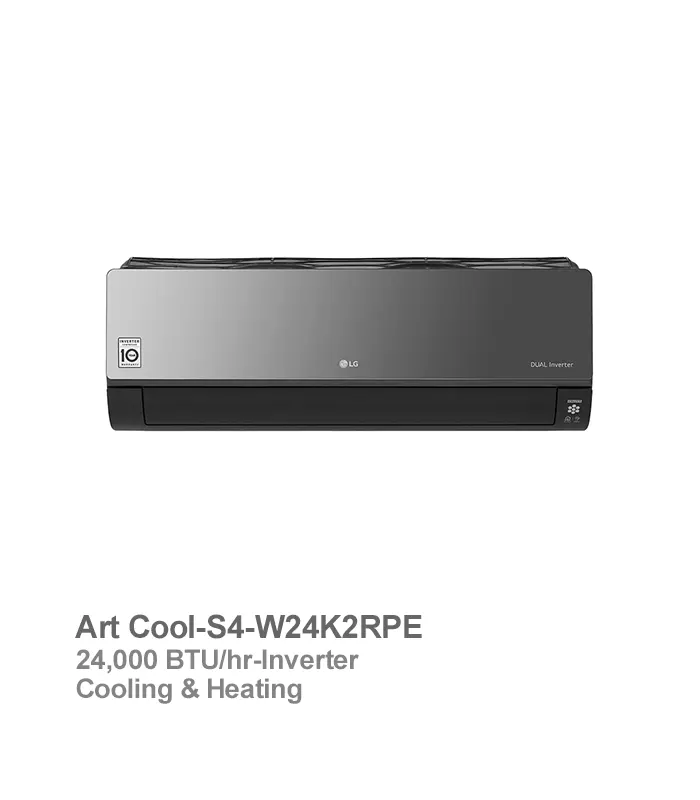 کولر گازی اینورتر ال جی Art Cool مدل S4-W24K2RPE ظرفیت 24000