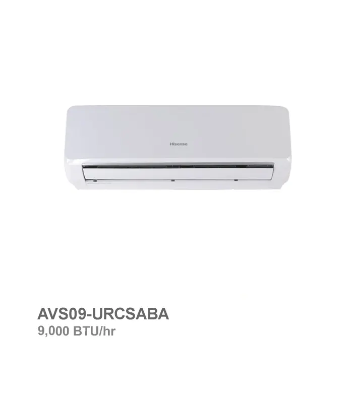 یونیت دیواری ۹۰۰۰ هایسنس مدل AVS09-URCSABA