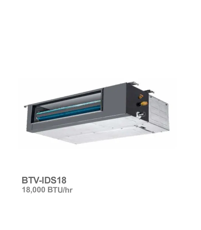 یونیت داخلی کانالی بویمن مدل BTV-IDS18 با ظرفیت 1.5 تن