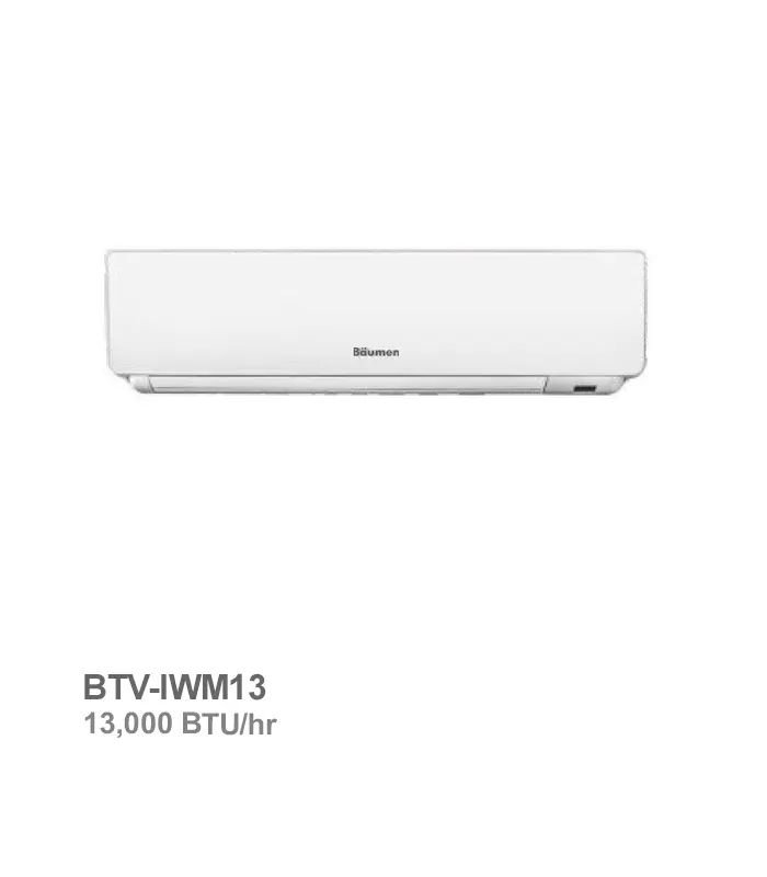 یونیت داخلی دیواری بویمن مدل BTV-IWM13 با ظرفیت 13000