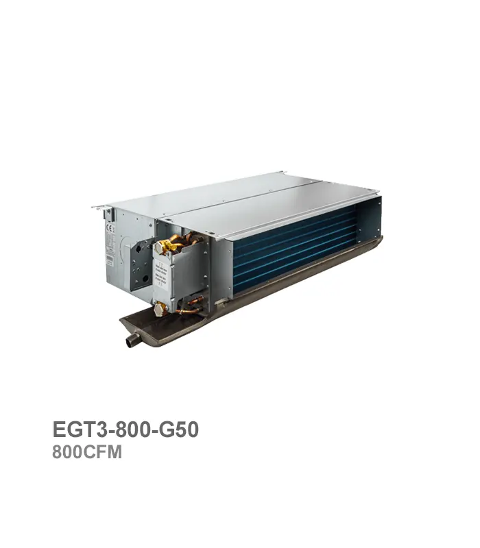 فن‌کویل توکار ایدن گیت مدل EGT3-800-G50 ظرفیت 800