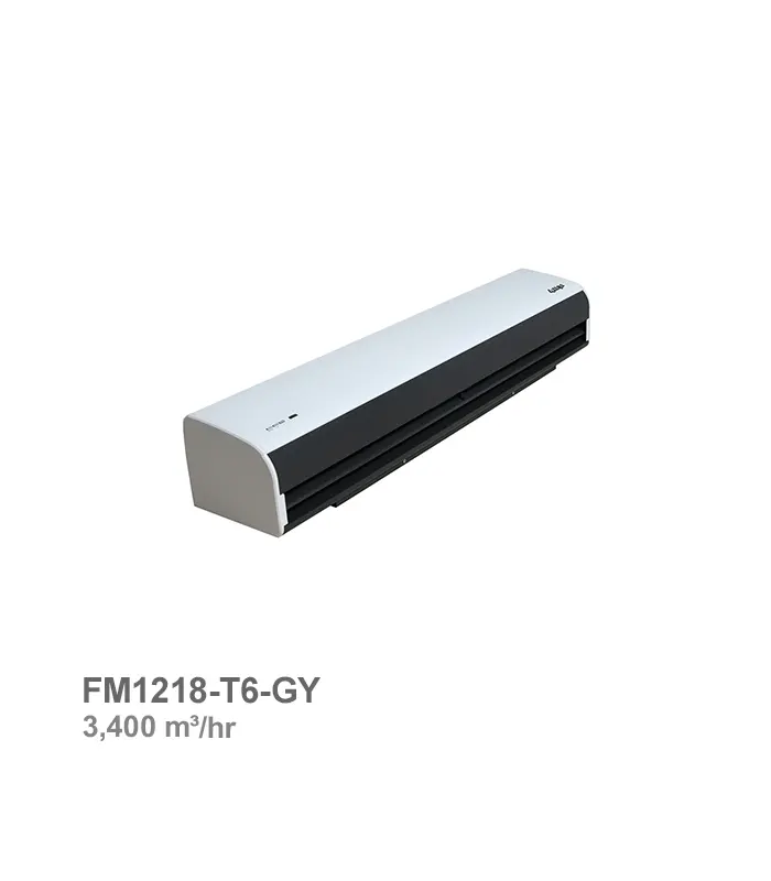 پرده هوای فراز کاویان مدل FM1218-T6-GY ظرفیت ۱۸۰۰۰