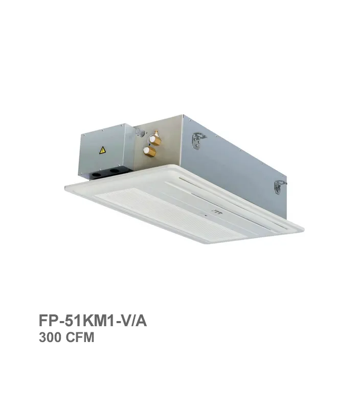 فن کویل کاستی یک طرفه آرن مدل FP-51KM1-V/A با ظرفیت 300CFM