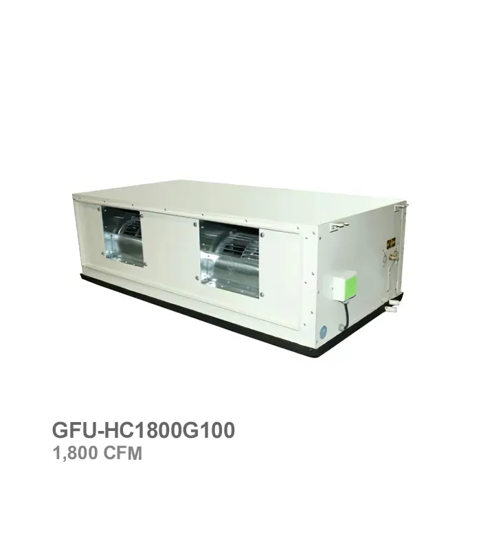 فن کویل کانالی جی پلاس مدل GFU-HC1800G100 ظرفیت 1800