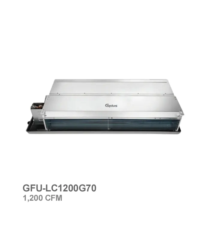 فن کویل سقفی توکار جی پلاس مدل GFU-LC1200G70 با ظرفیت 1200