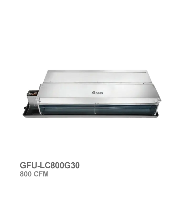 فن کویل سقفی توکار جی‌پلاس مدل GFU-LC800G30 ظرفیت ۸۰۰