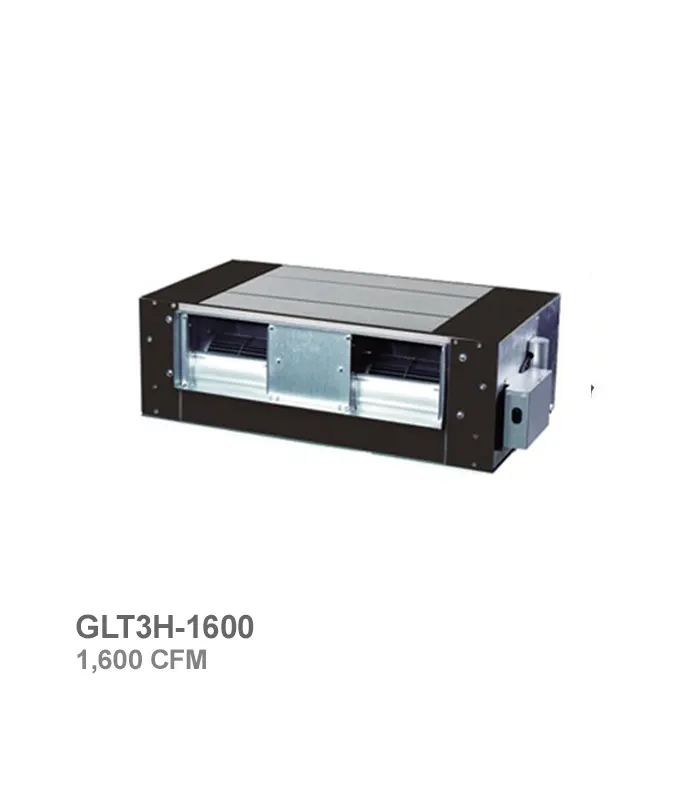 فن کویل کانالی گلدیران GLT3H-1600 با ظرفیت 1600
