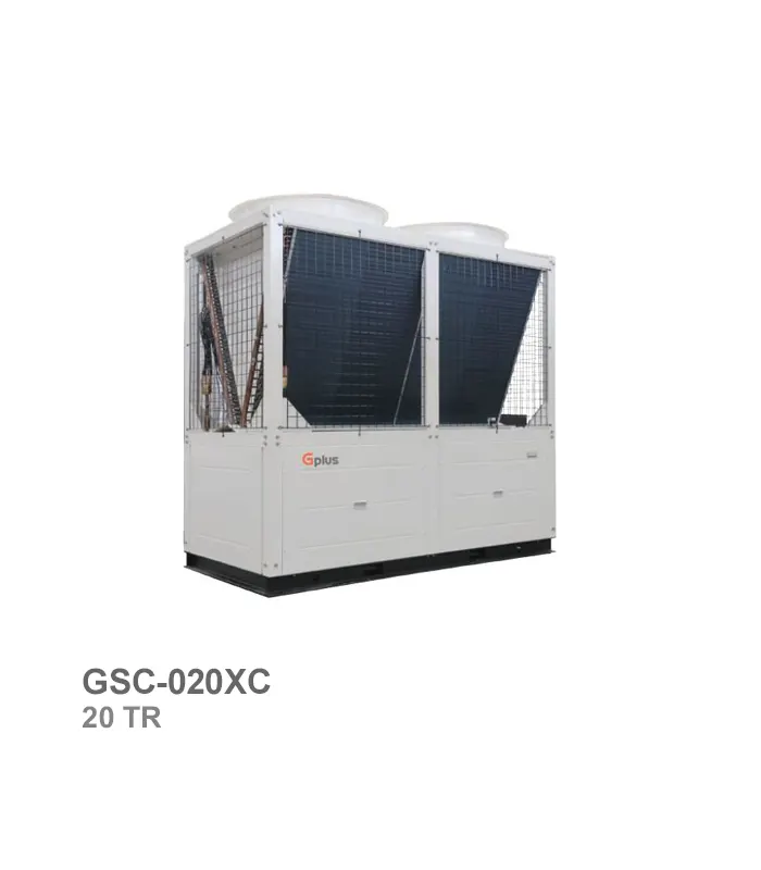 چیلر تراکمی جی پلاس مدل GSC-020XC با ظرفیت 20 تن