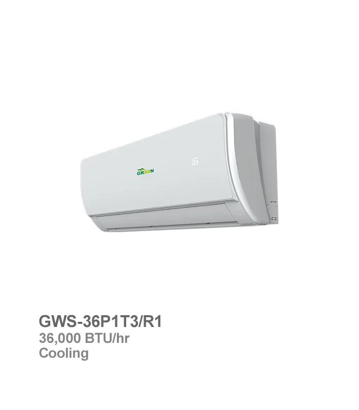 کولر گازی گرین مدل GWS-36P1T3/R1 با ظرفیت 36000 حاره‌ای