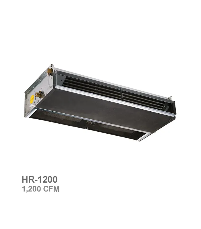 فن‌ کویل سقفی توکار ناب تهویه مدل HR-1200 ظرفیت 1200