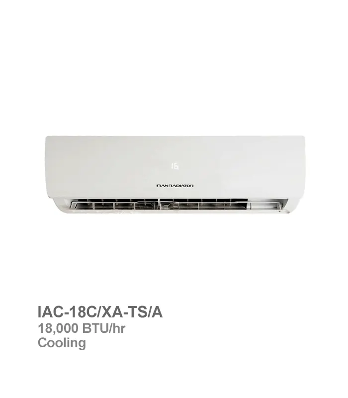 کولر گازی ایران رادیاتور مدل IAC-18C/XA-TS/A ظرفیت 18000