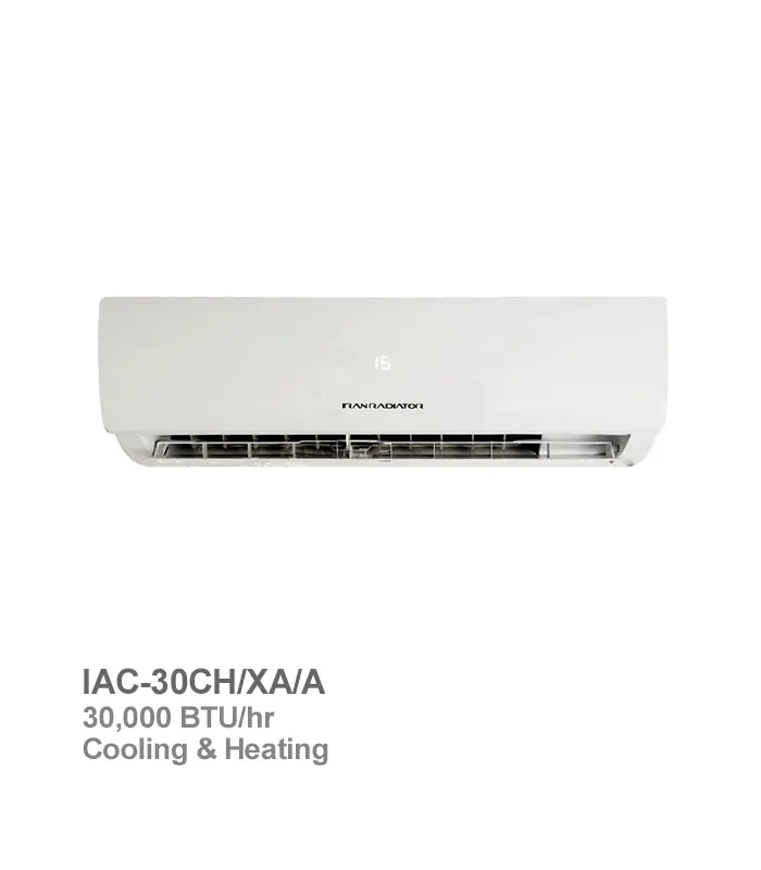کولر گازی ایران رادیاتور مدل IAC-30CH/XA/A ظرفیت 30000