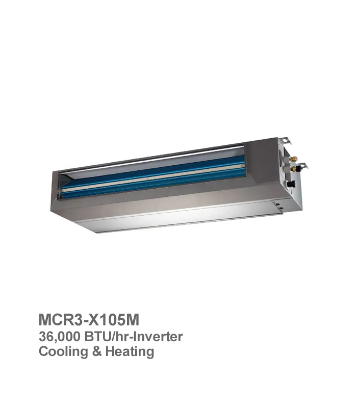 داکت اسپلیت اینورتر مدیا مدل MCR3-X105M ظرفیت 30000