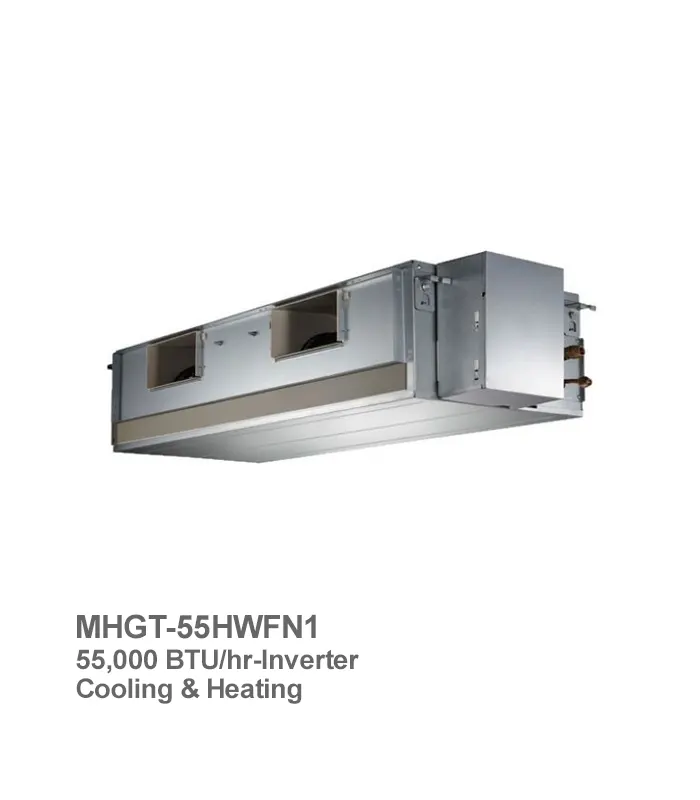 داکت اسپلیت اینورتر مدیا مدل MHGT-55HWFN1 سه فاز ظرفیت 55