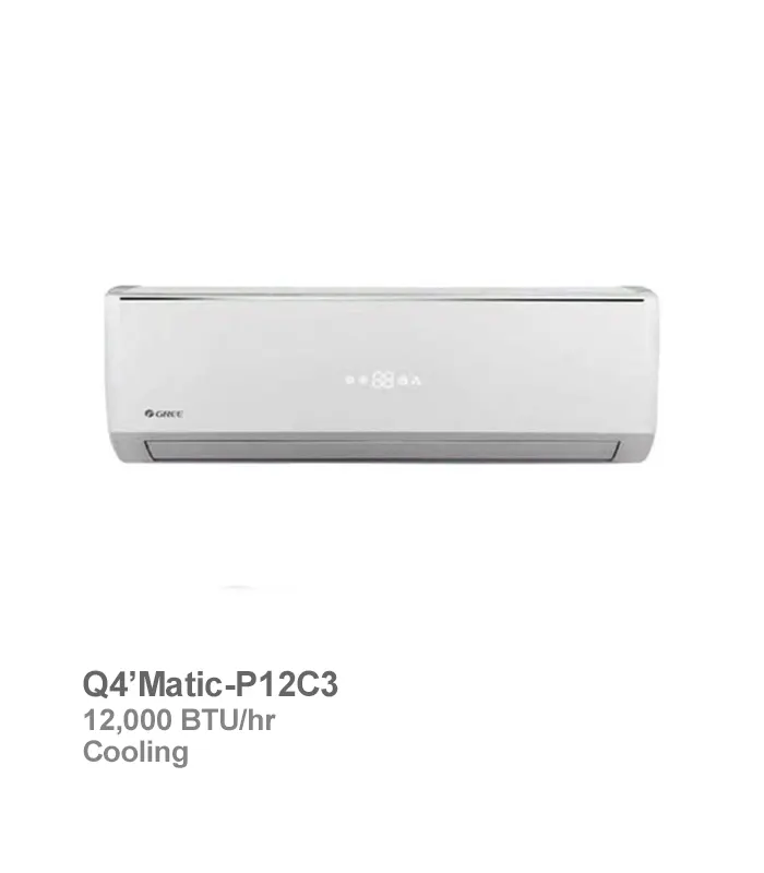 کولر گازی گری مدل Q4’Matic-P12C3 ظرفیت 12000