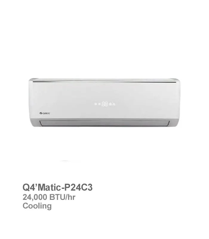 کولر گازی گری مدل Q4’Matic-P24C3 ظرفیت 24000