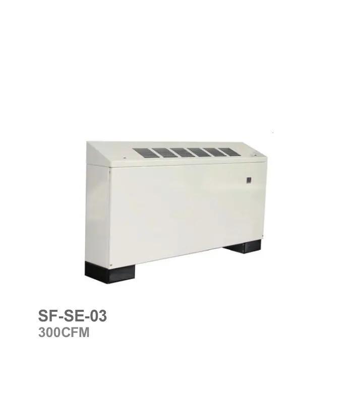 فن‌کویل زمینی شیب‌دار ساراول مدل SF-SE-03 ظرفیت 30000