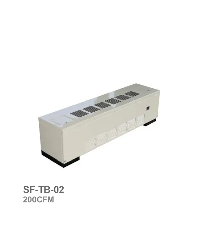 فن کویل زمینی ساراول مدل لوبوی SF-TB-02 ظرفیت 400 CFM