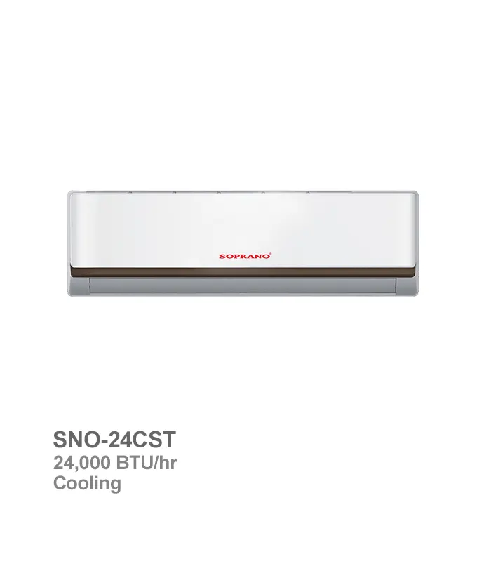 کولر گازی سوپرانو مدل SNO-24CST ظرفیت ۲۴۰۰۰ حاره‌ای