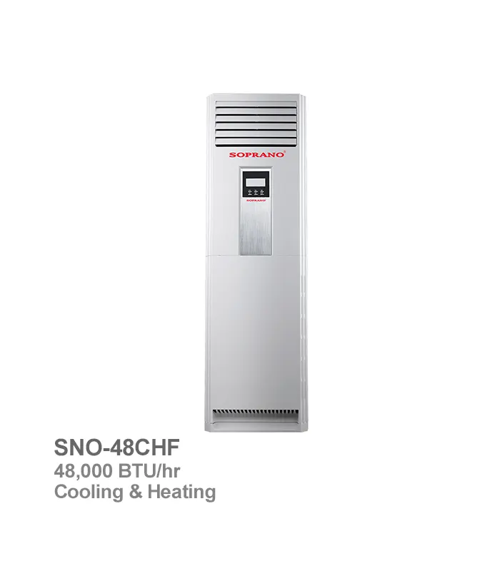 کولر گازی ایستاده سوپرانو مدل SNO-48CHF با ظرفیت 48000