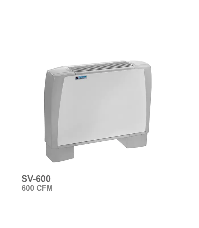 فن کویل زمینی کریوه مدل SV-600 با ظرفیت 600