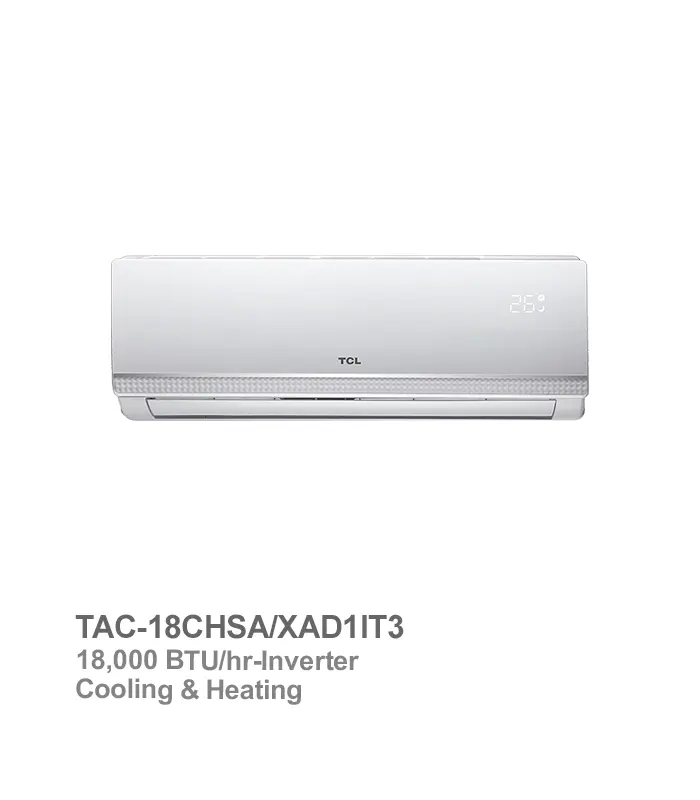 کولر گازی اینورتر تی سی ال مدل TAC-18CHSA/XAD1IT3، ظرفیت 18000