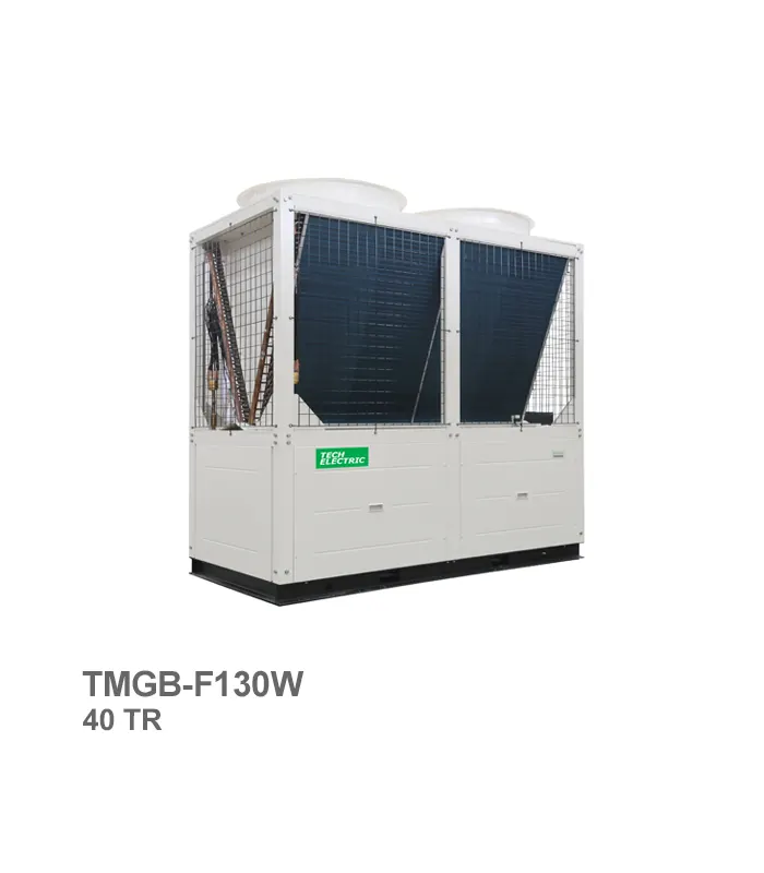 چیلر تراکمی تک الکتریک مدل TMGB-F130W با ظرفیت 40 تن تبرید