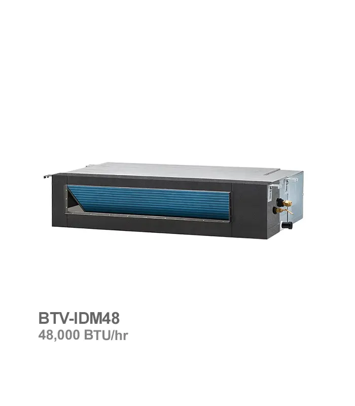 یونیت داخلی کانالی VRF بویمن مدل BTV-IDM48 ظرفیت ۴۸۰۰۰