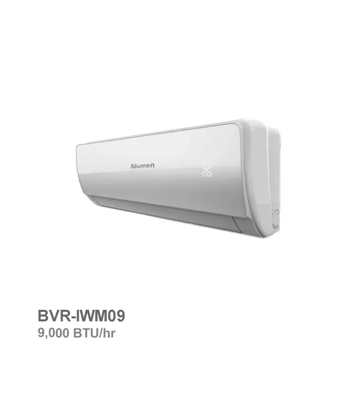 یونیت داخلی دیواری VRF بویمن مدل BVR-IWM09 ظرفیت 9000