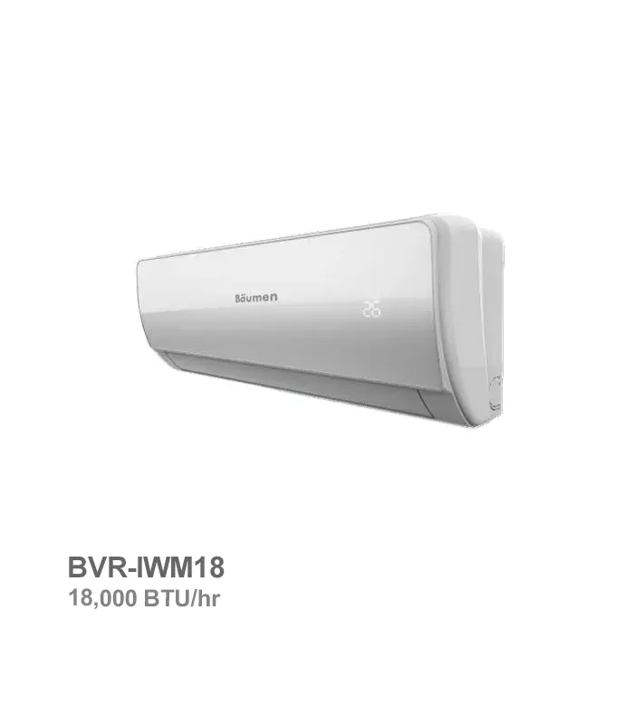 یونیت داخلی دیواری VRF بویمن مدل BVR-IWM18 ظرفیت ۱۸۰۰۰
