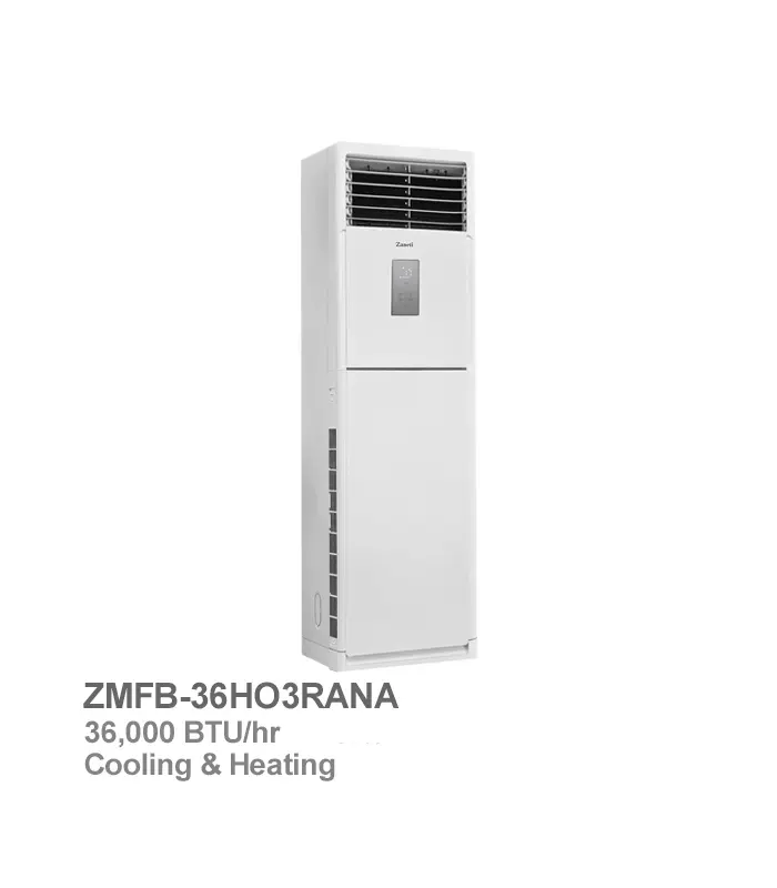کولر گازی ایستاده زانتی مدل ZMFB-36HO3RANA ظرفیت ۳۶۰۰۰