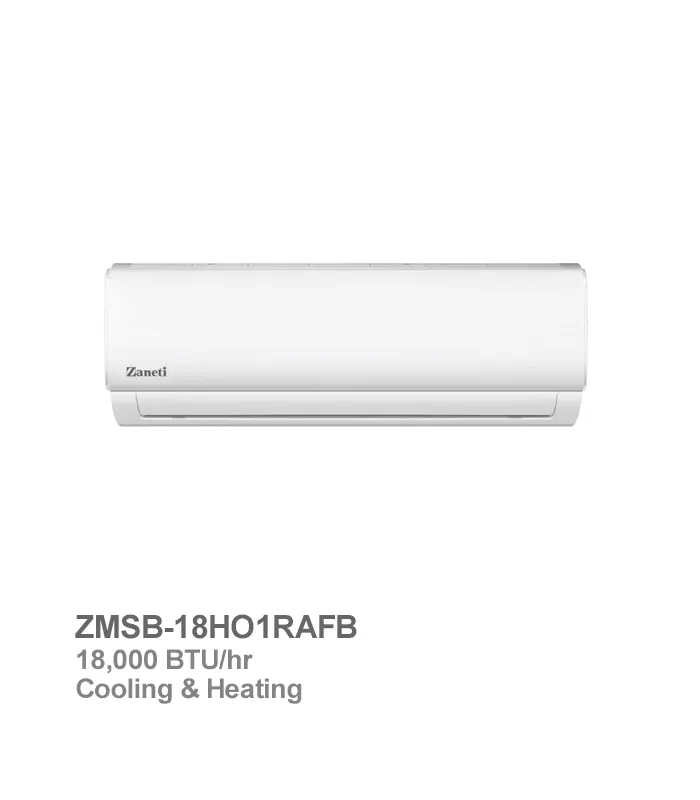 کولر گازی زانتی مدل ZMSB-18HO1RAFB با ظرفیت ۱۸ هزار