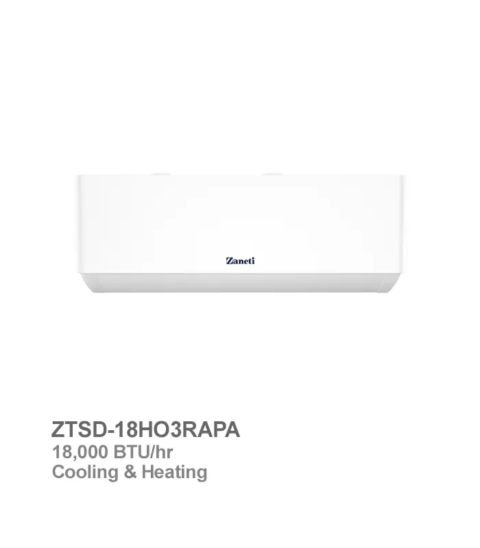کولر گازی زانتی مدل ZTSD-18HO3RAPA با ظرفیت 18000