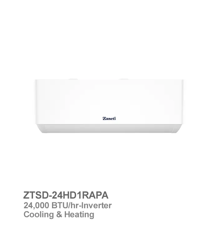 کولر گازی اینورتر زانتی مدل ZTSD-24HD1RAPA ظرفیت 24000