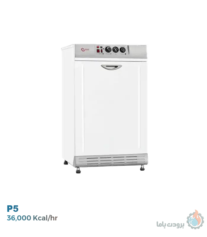پکیج زمینی ۵ پره بلند شوفاژکار مدل P5