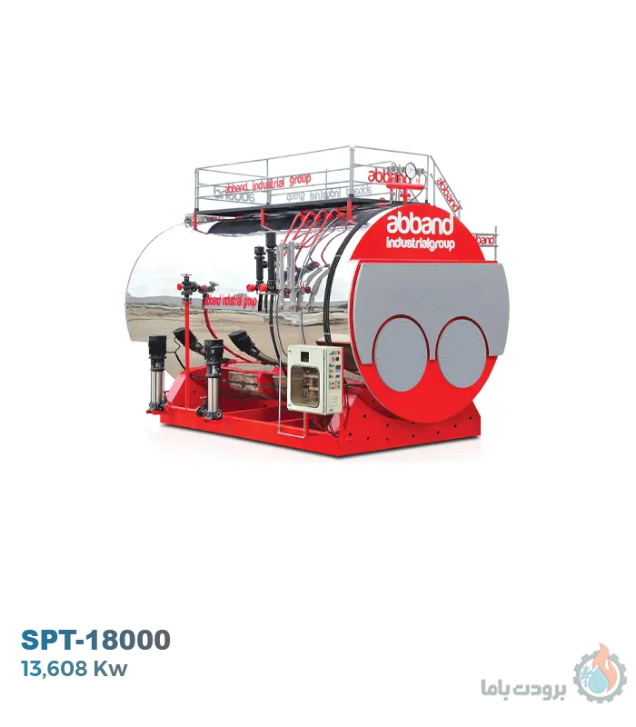 دیگ بخار دو کوره آب بند مدل SPT-18000