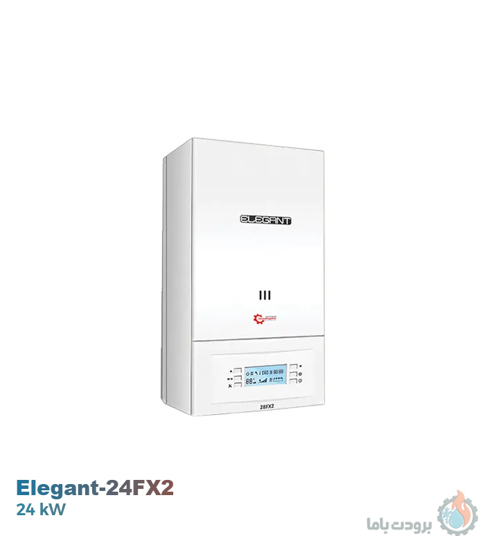 پکیج دیواری گازی شوفاژکار الگانت مدل 24FX2 ظرفیت ۲۴ کیلووات