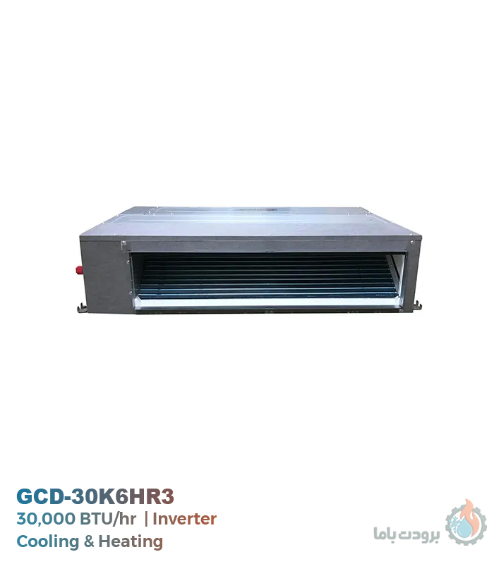 داکت اسپلیت اینورتر جی پلاس مدل GCD-30K6HR3 با ظرفیت 30K