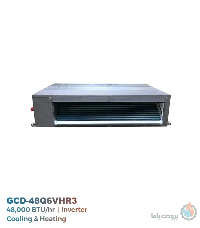 داکت اسپلیت اینورتر جی پلاس مدل GCD-48Q6VHR3 ظرفیت ۴۸۰۰۰