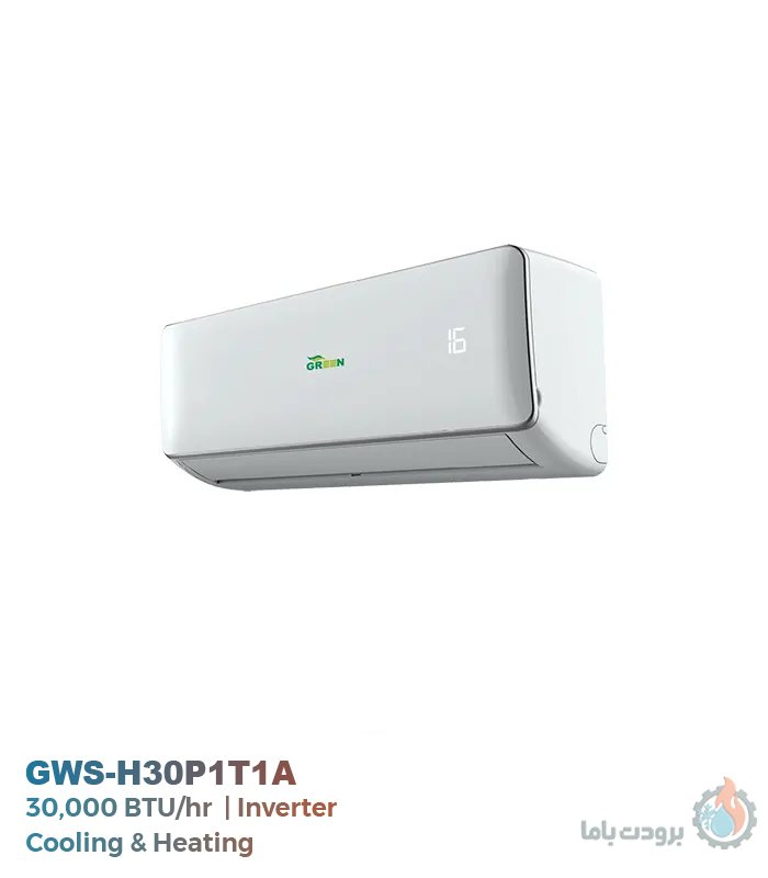 کولر گازی اینورتر گرین مدل GWS-H30P1T1A با ظرفیت ۳۰۰۰۰