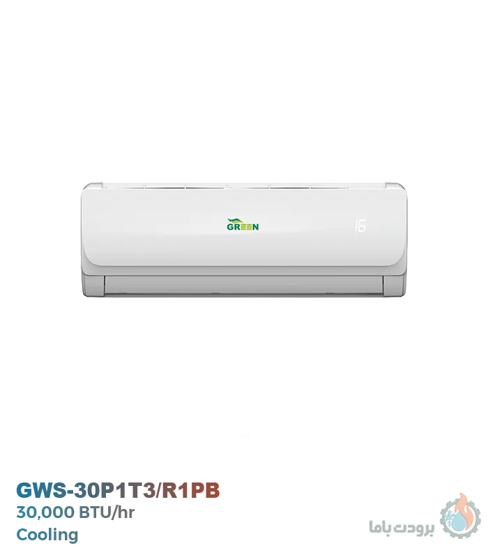 کولر گازی گرین مدل GWS-30P1T3/R1PB ظرفیت ۳۰۰۰۰ پیستونی
