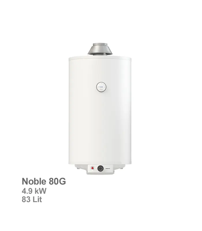 آبگرمکن گازی ۸۰ لیتری بوتان مدل Noble 80 G