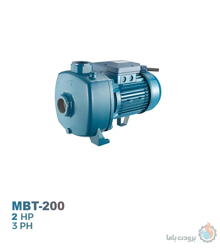 الکتروپمپ دوپروانه سه فاز پنتاکس مدل MBT-200
