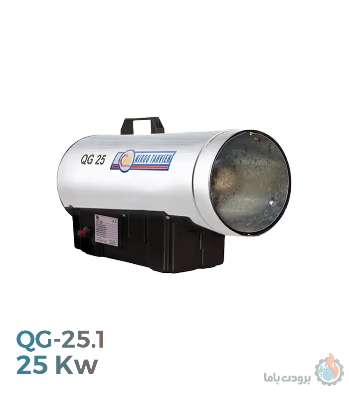 جت هیتر گاز شهری نیرو تهویه البرز مدل QG-25.1