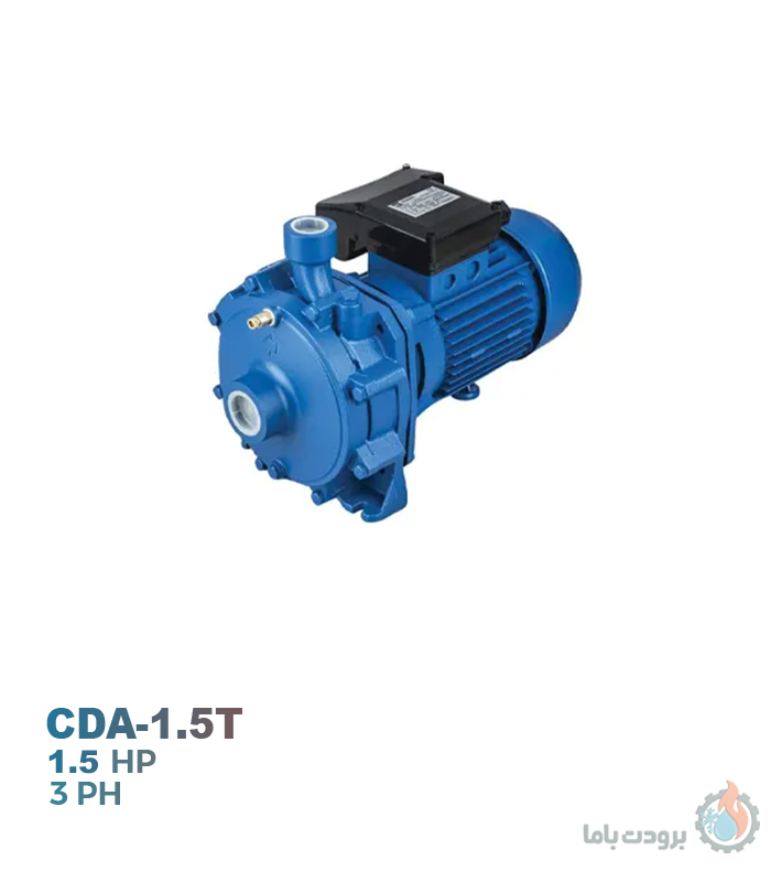 پمپ سانتریفیوژ دو پروانه ابارا مدل CDA-1.5T